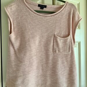 Sanctuary Women's Light Pink Knit Tank Top